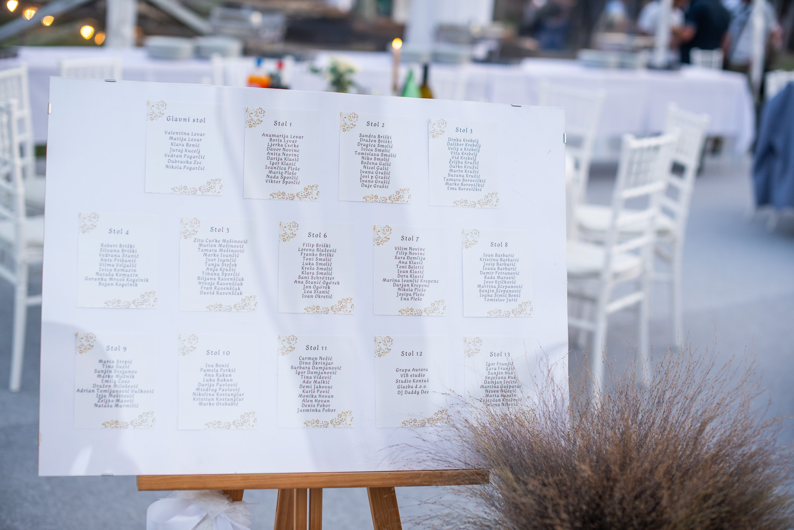 wedding welcome details inspired by local Istrian culture