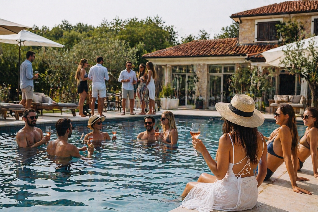private villa wedding Croatia